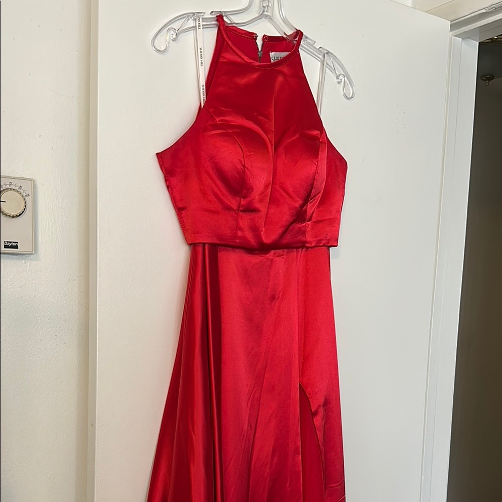 Elegant Red 2 piece Sherri Hill set